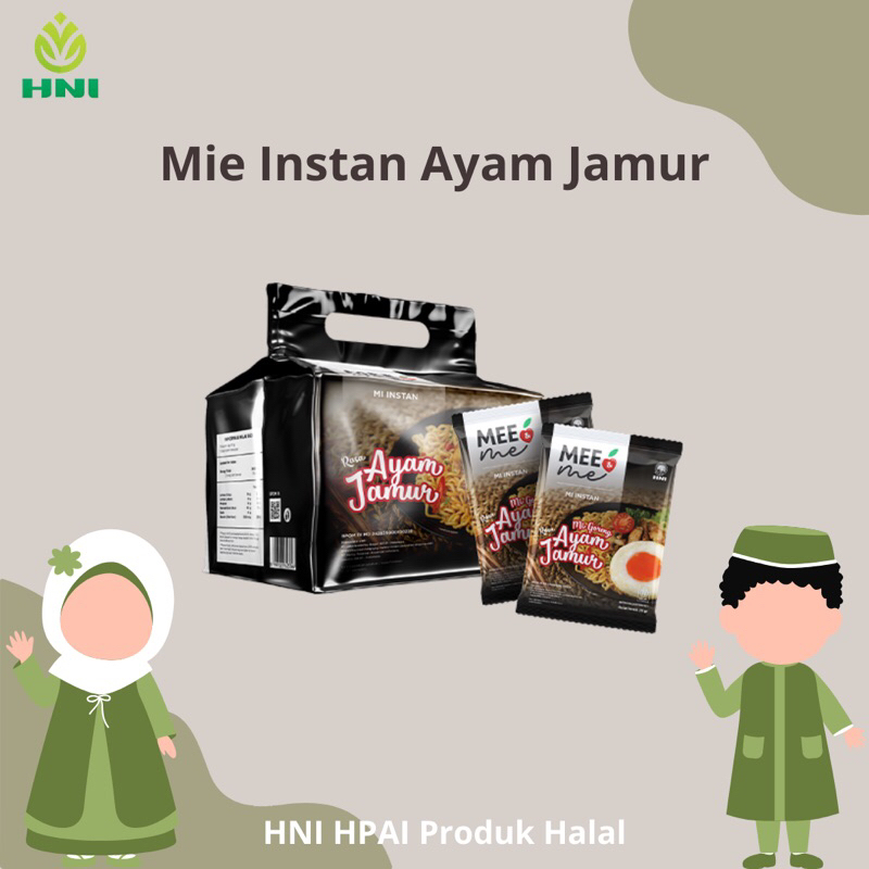 

Mie Instan Ayam Jamur - Mee & Me