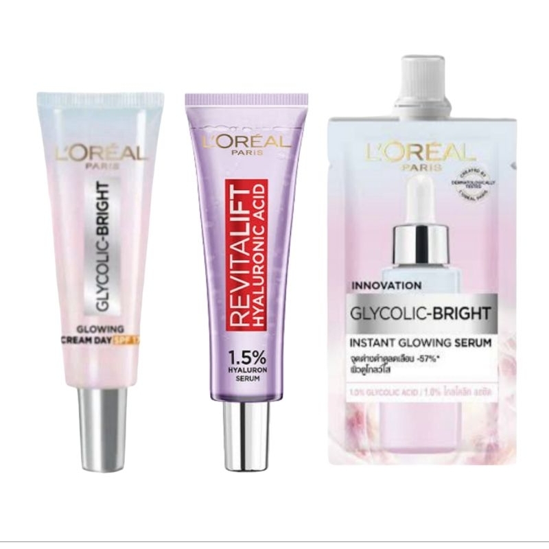 Loreal Glycolic Bright Glowing Serum [7.5mL]