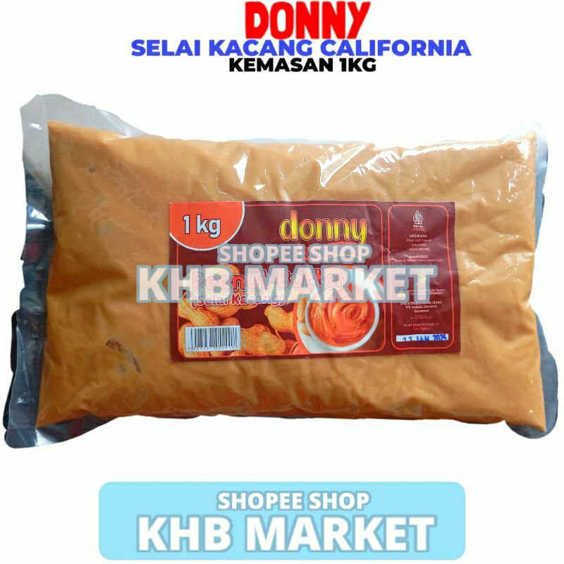 

Selai Kacang Donny California Kemasan 1 KG