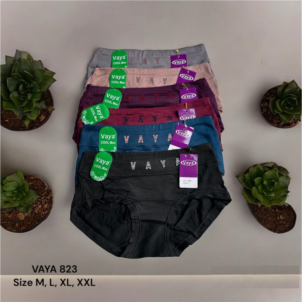 Lusinan | Celana Dalam Wanita Katun Lembut Karet Pinggang Vaya - Vaya 823