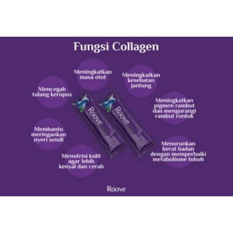 

Minuman kolagen Roove isi 20 - Product Original