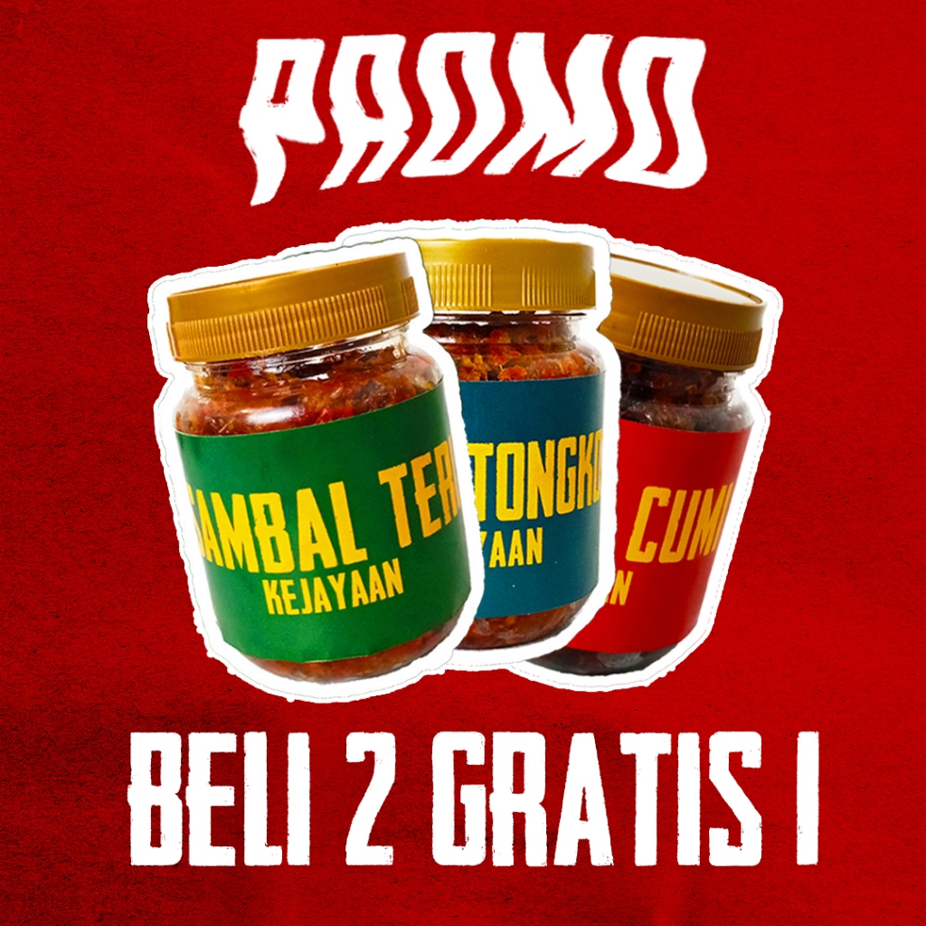 

BELI 2 GRATIS 1 SAMBAL KEJAYAAN