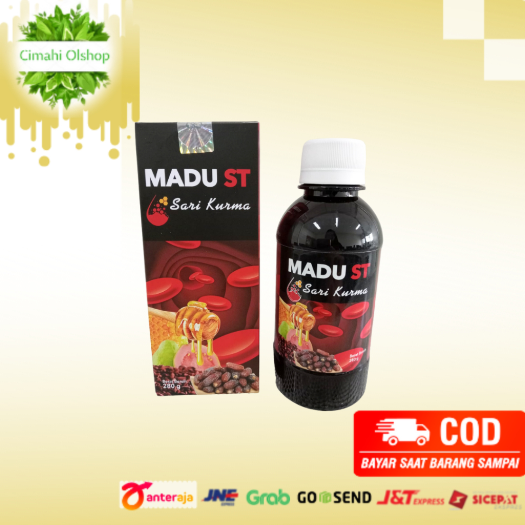 Madu ST Sari kurma/Madu Kurma ST Super Trombosit/Madu Kurma 280gram