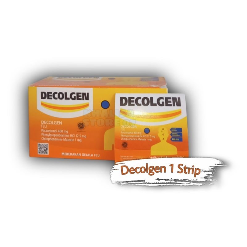 Decolgen Isi 4 Tablet / Decolgen