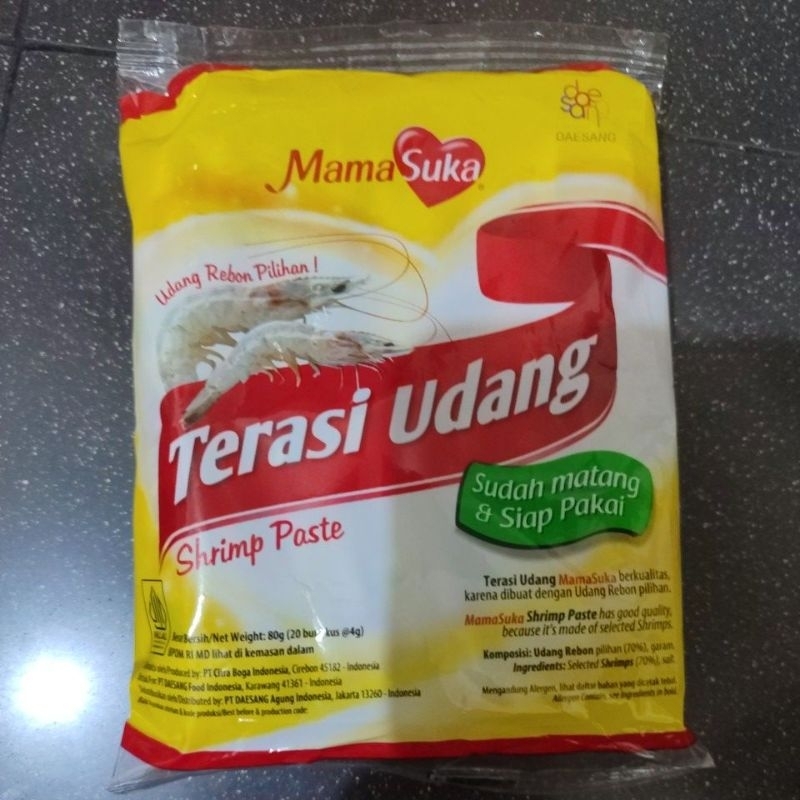 

Terasi Udang isi 20 Mamasuka