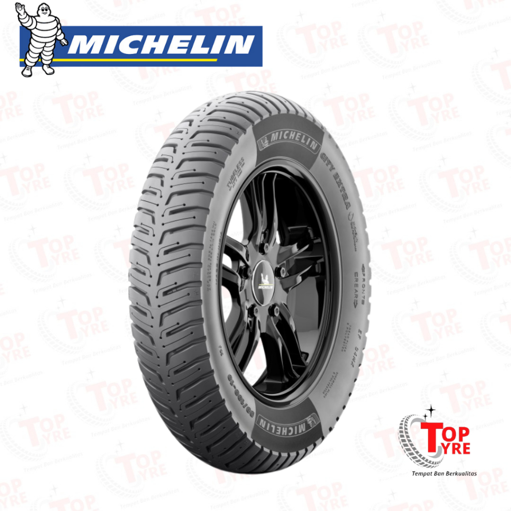 BAN MOTOR MICHELLIN CITY EXTRA RING 14 110/80-14 TUBELESS BAN MOTOR VARIO,PCX,AEROX