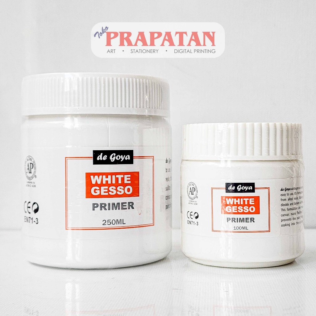 

De Goya White Gesso Primer 100ml Medium Kanvas SF6
