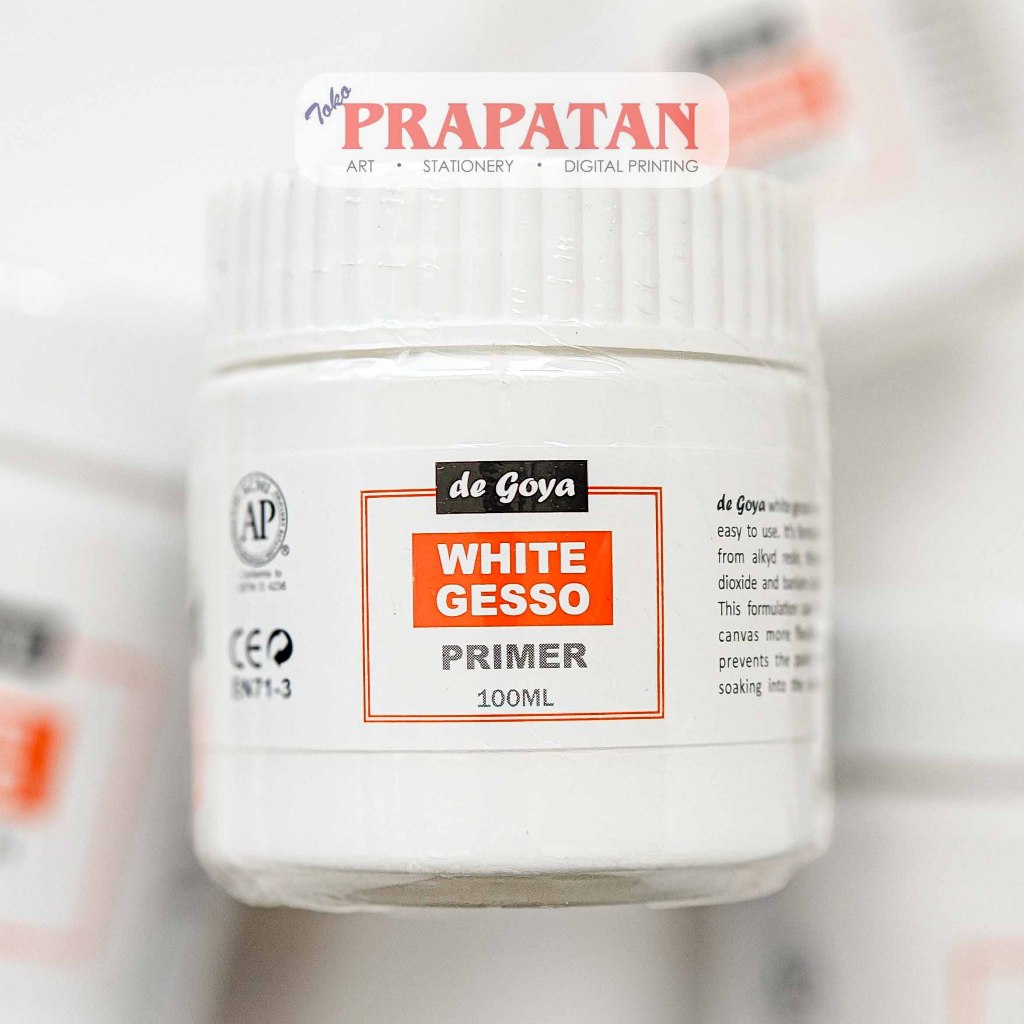 

De Goya White Gesso Primer 100ml | Medium Kanvas