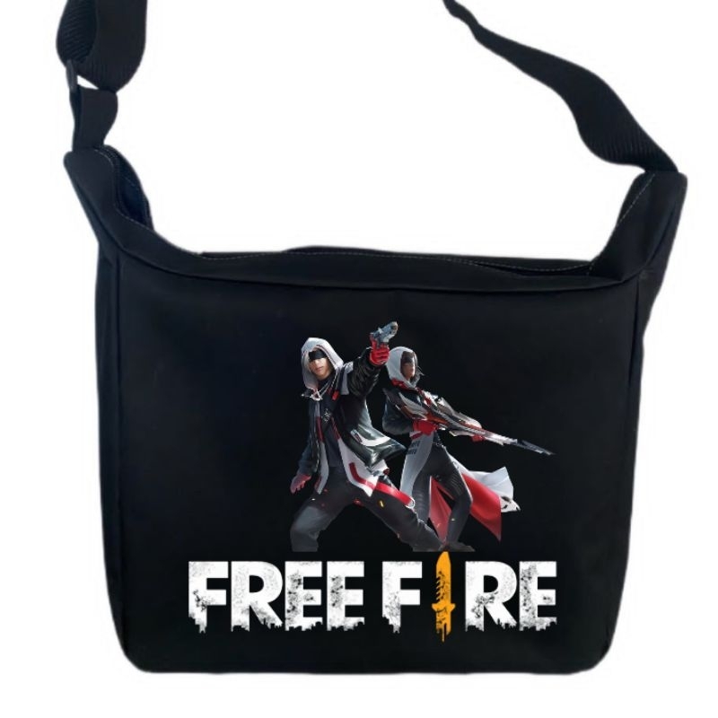 Tas selempang sekolah freefir*/ff karakter murah