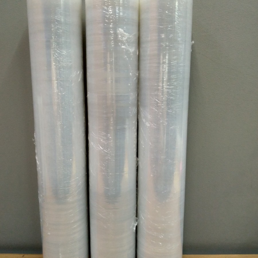 

plastik wrapping stretch film bening 20 micron 50cm x 300M