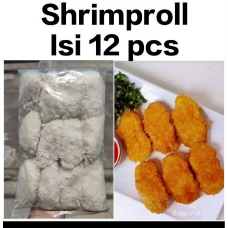 

Shrimproll homemade Quality premium isi 12 pcs Di jamin halal tanpa bahan campuran