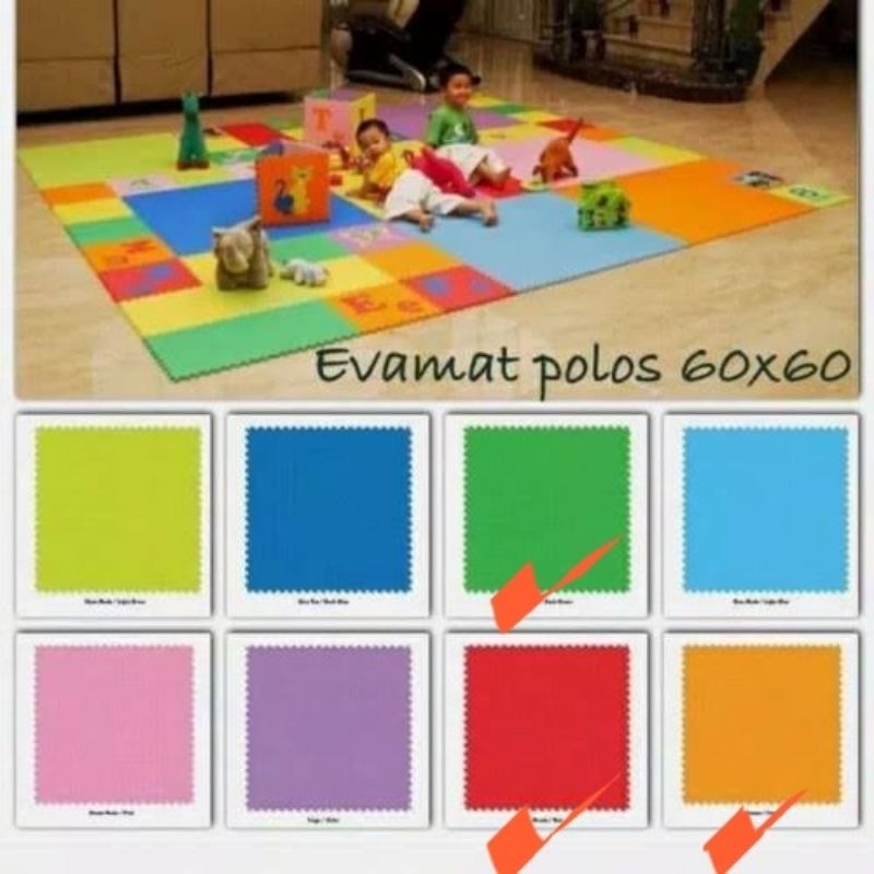 Evamat karpet matras puzzle