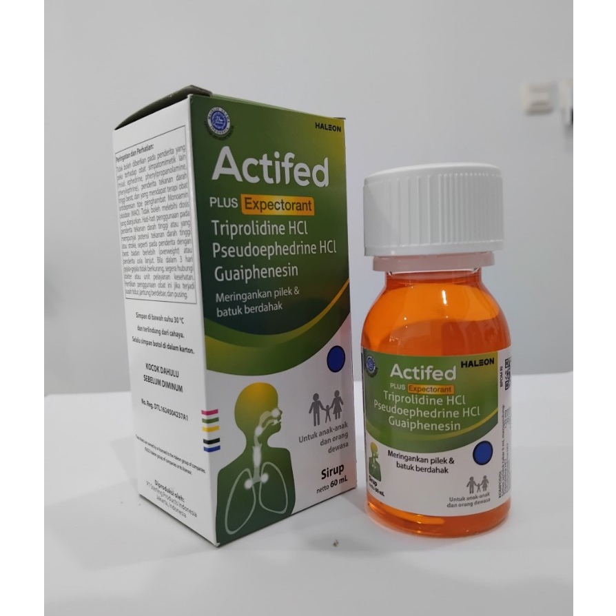 

ACTIFED HIJAU 60ML BATUK BERDAHAK