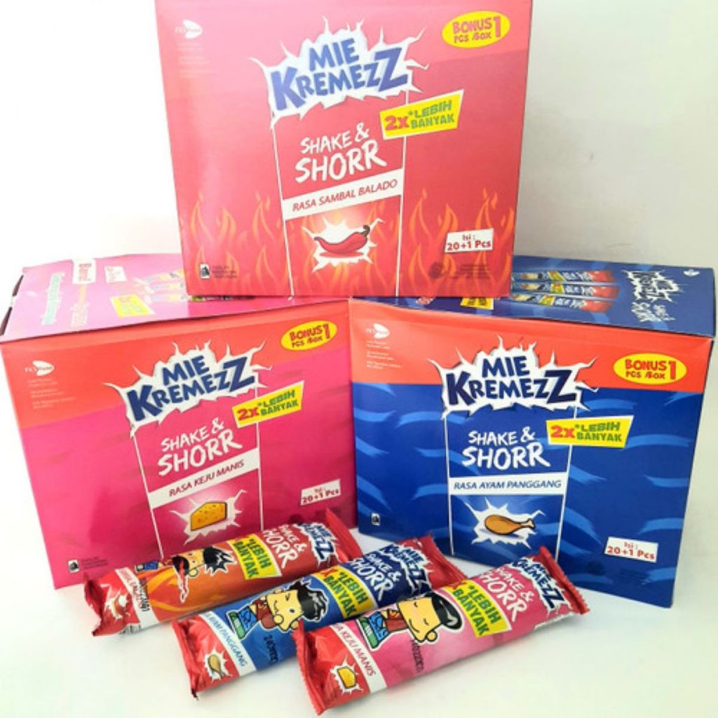 

Mie Kremezz Sohrr BOX ( 1 BOX ISI 20x16gr )