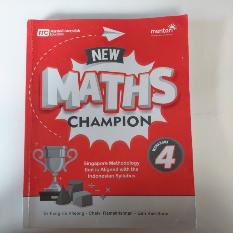 New Maths Champion 4 workbook