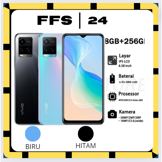 Vivo Y33s Ram 8/256Gb Garansi 1 Tahun