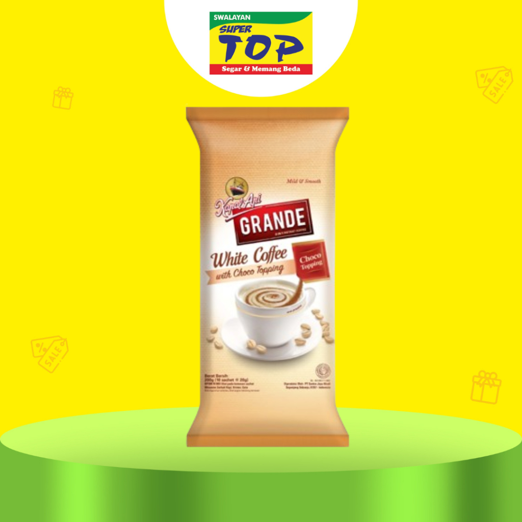 

~TOP~KAPAL API GRANDE WHITE COFFE P10@20GR