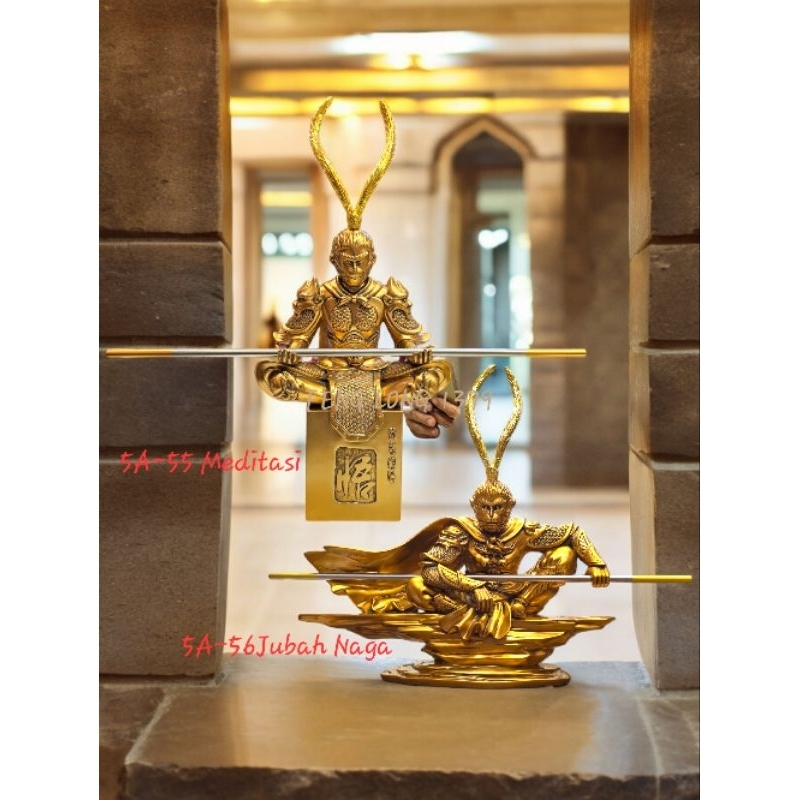Rupang Patung Dewa Qi Tian Da Sheng SUN GO KONG | SUN WU KONG Fiber + Metal