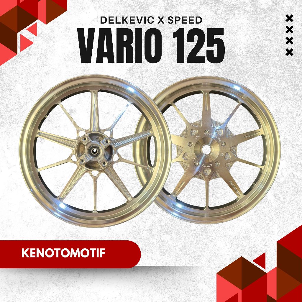 Delkevic DND X Speed Velg Palang 10 KingSpeed Vario 125 /150