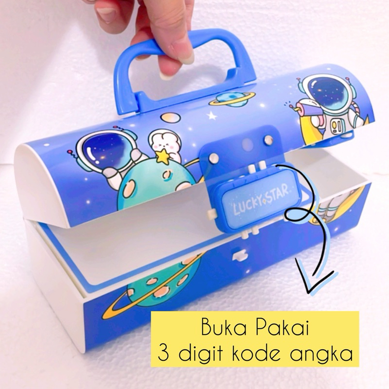 

Ready Tempat Pensil kode Password + Papan Whiteboard -MAY231 Ori!!