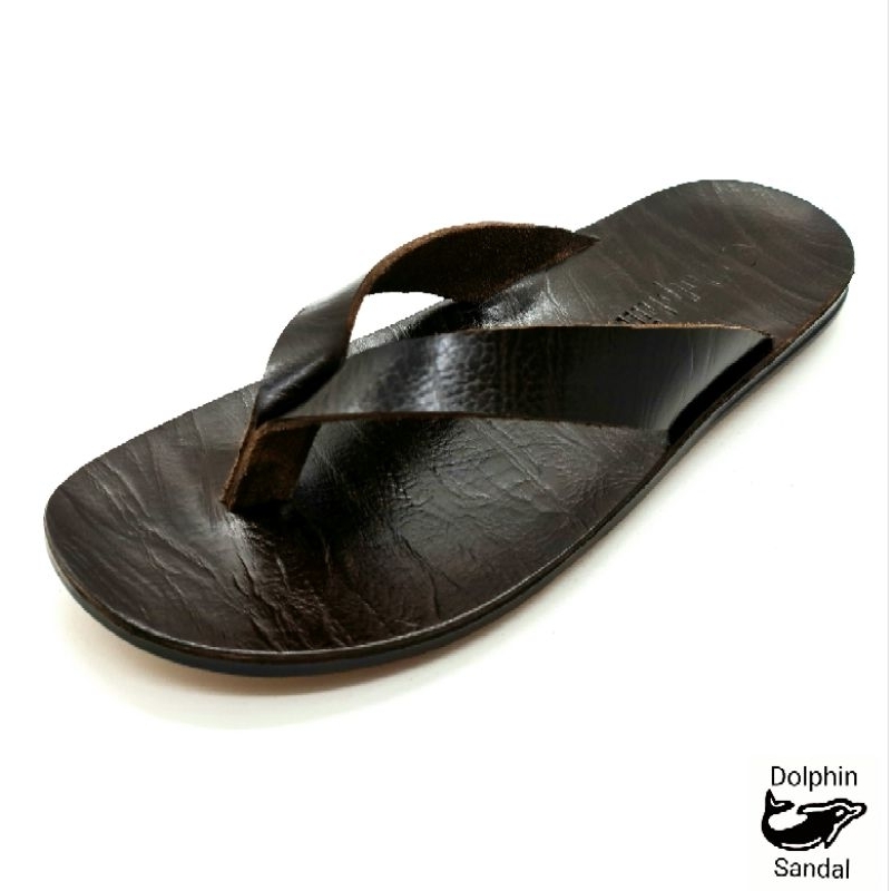 Dolphin Sandal Pria Kulit Asli "Cedric"