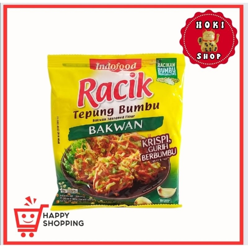

Indofood Racik Tepung Bakwan 210gr / Racik Tepung Bumbu Bakwan / Racik Bakwan