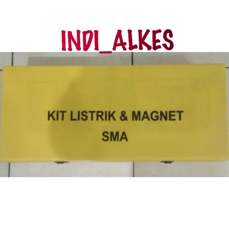 Alat peraga kit Listrik & magnet SMA/Kit Listrik&magnet SMA/Alat peraga kit listrik/kit listrik