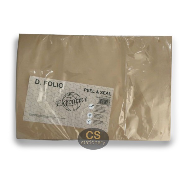 

Amplop Coklat Samson D Folio Peel & Seal