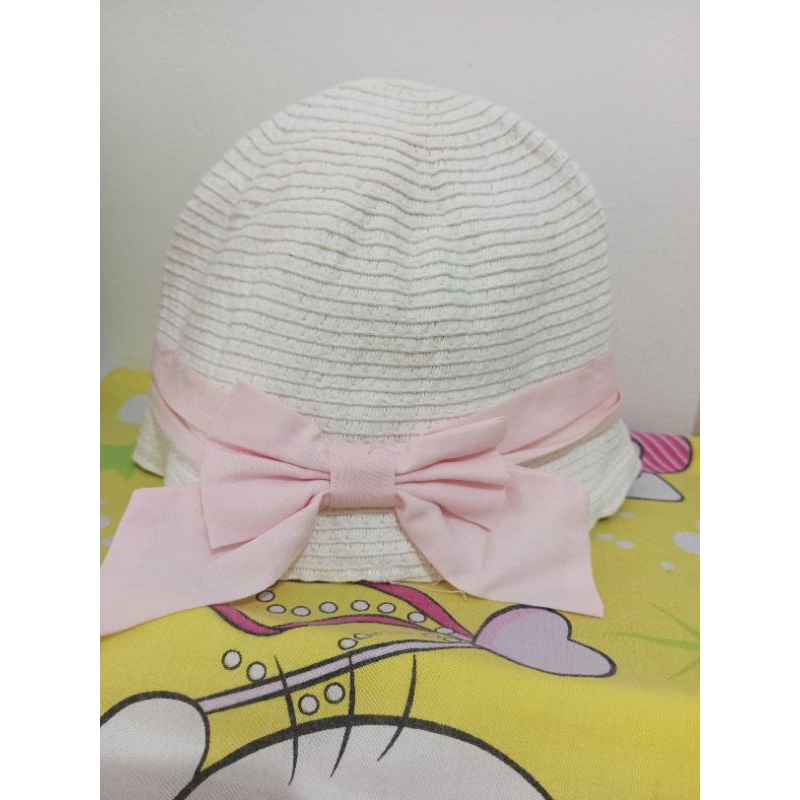 topi bayi perempuan, topi anak perempuan, preloved topi H&M kids, preloved topi anak