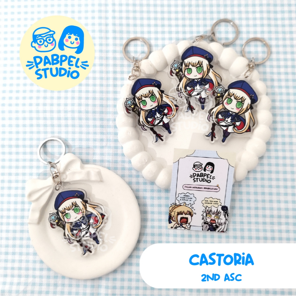 Keychain FGO Castoria
