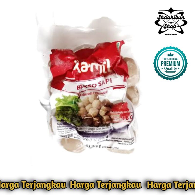 

5 | KAMIL BAKSO SAPI 250gr | KAMIL/ FROZENFOOD/FROZENFOOD