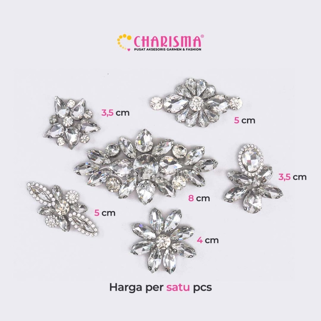 Charisma Crystal KBC - Payet Rangkai Diamond Permata Premiun / Crystal Rangkai Payet