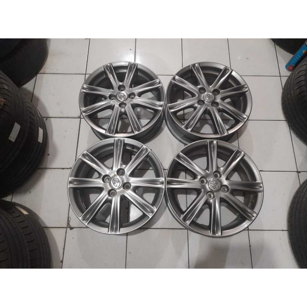 VELG OEM BERKUALITAS STD YARIS R16X6 PCD 4X100