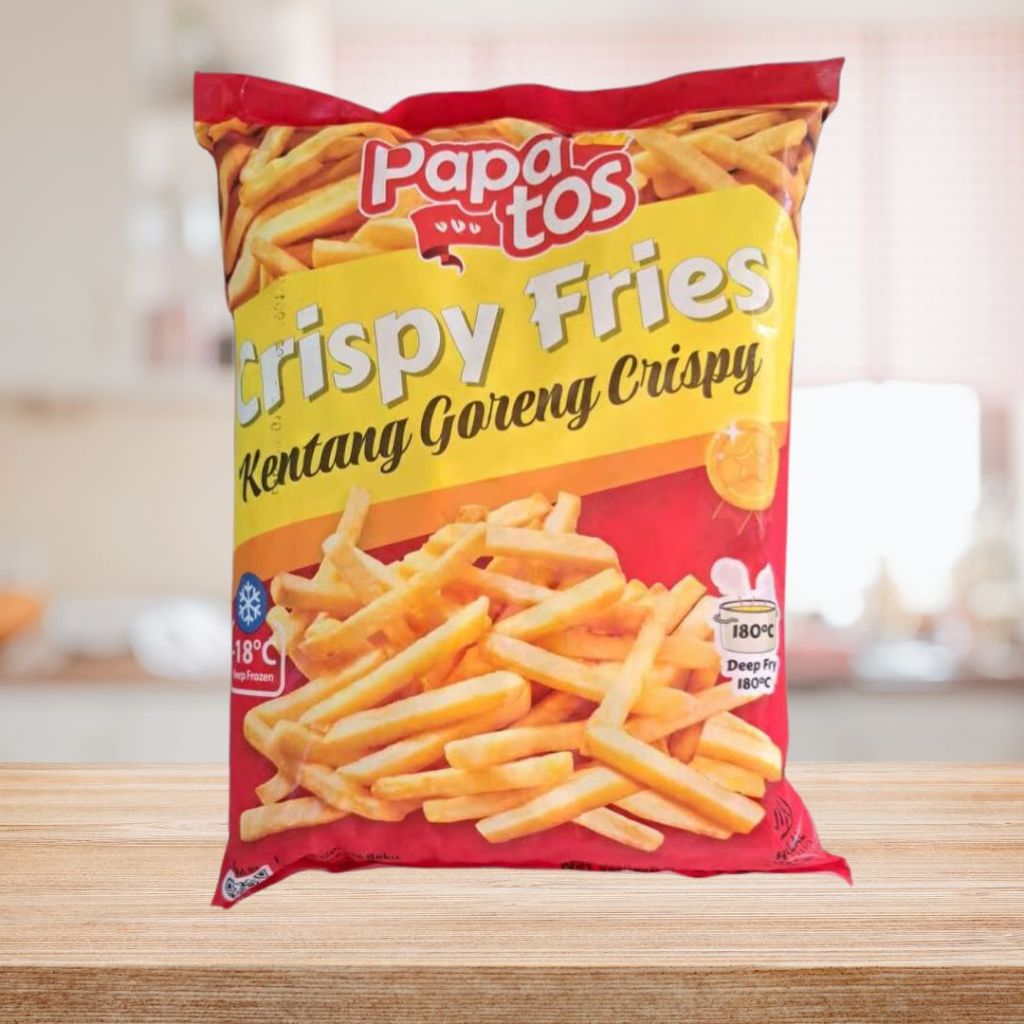 

Papatos Kentang Goreng Crispy Fries 1 Kg