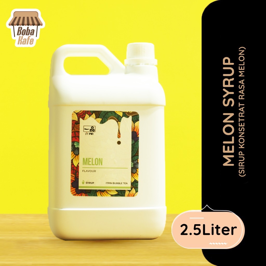 

MELON CONCENTRATED SYRUP 2.5 KG (MERK ITPIN)