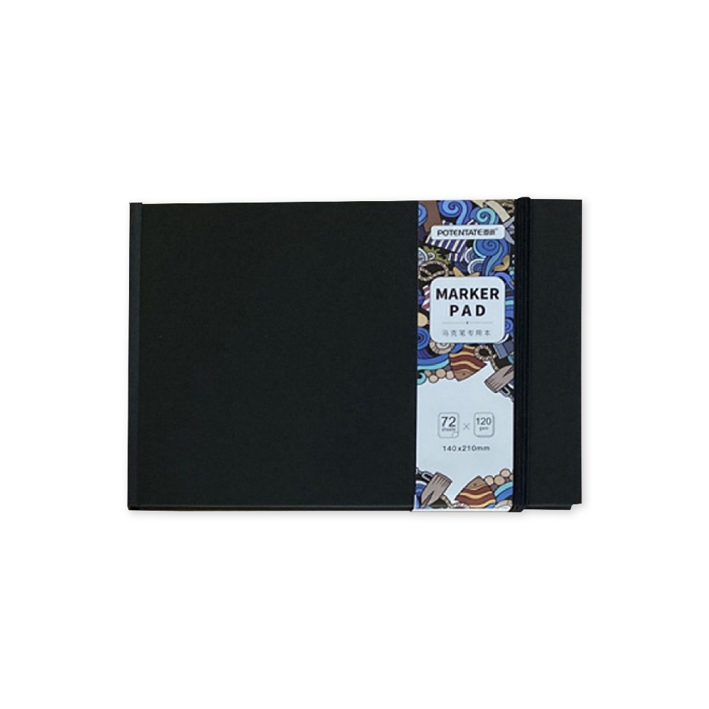 

KODE X63U Potentate Marker Pad A5 Hard Cover Sketchbook