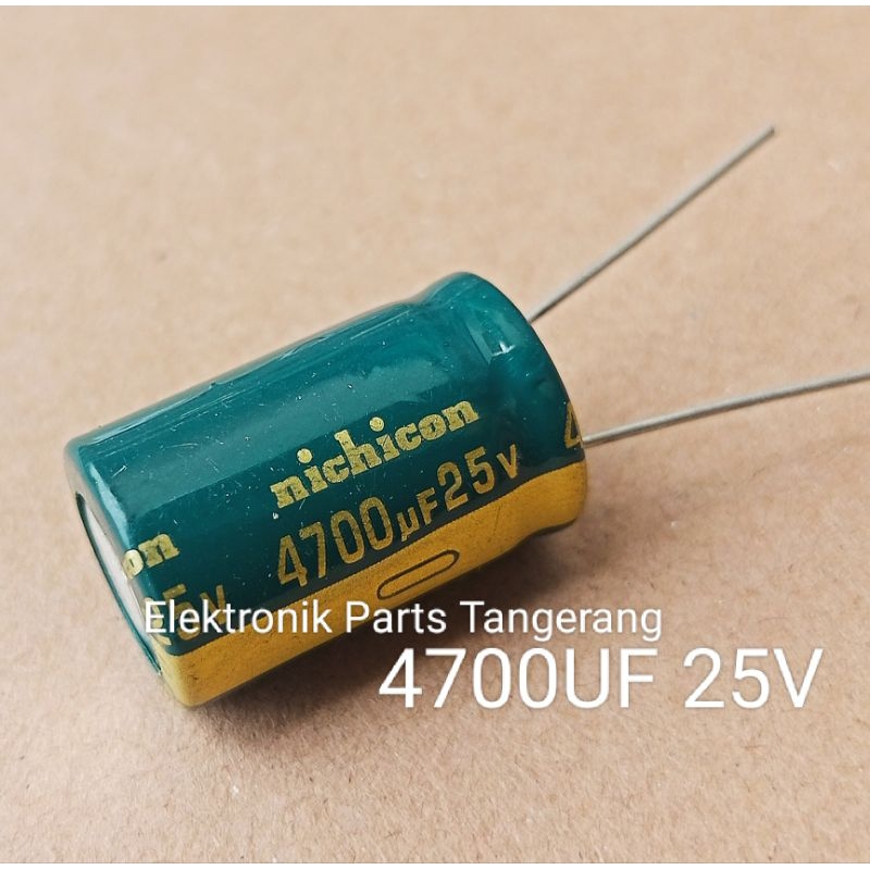 (1 Buah) KAPASITOR ELCO 4700UF 25V CAPACITOR ELCO 25V 4700UF KAPASITOR ELCO 25V 4700UF KAPASITOR 470