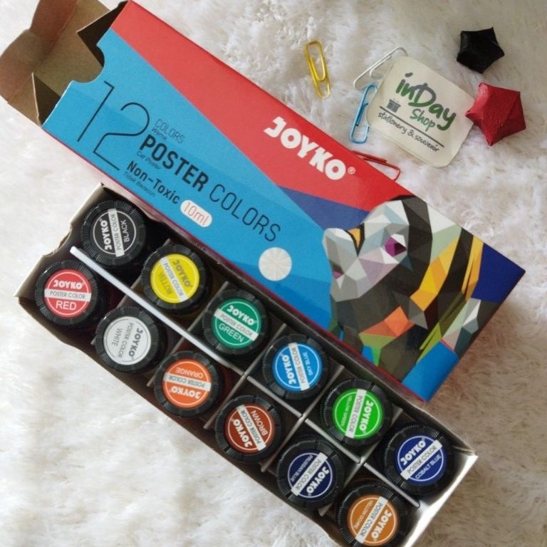 

KODE I48A 12Warna Cat Poster Joyko INDAY SHOP