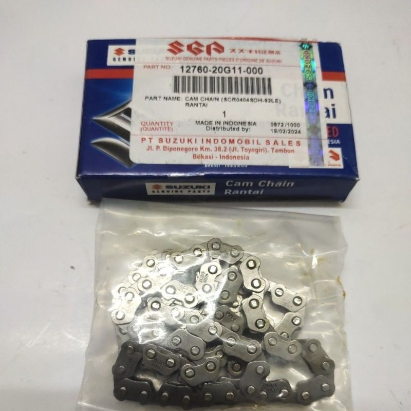 RANTAI KETENG ASLI SUZUKI SHOGUN 125,SEPIN ,12760-20G11-000