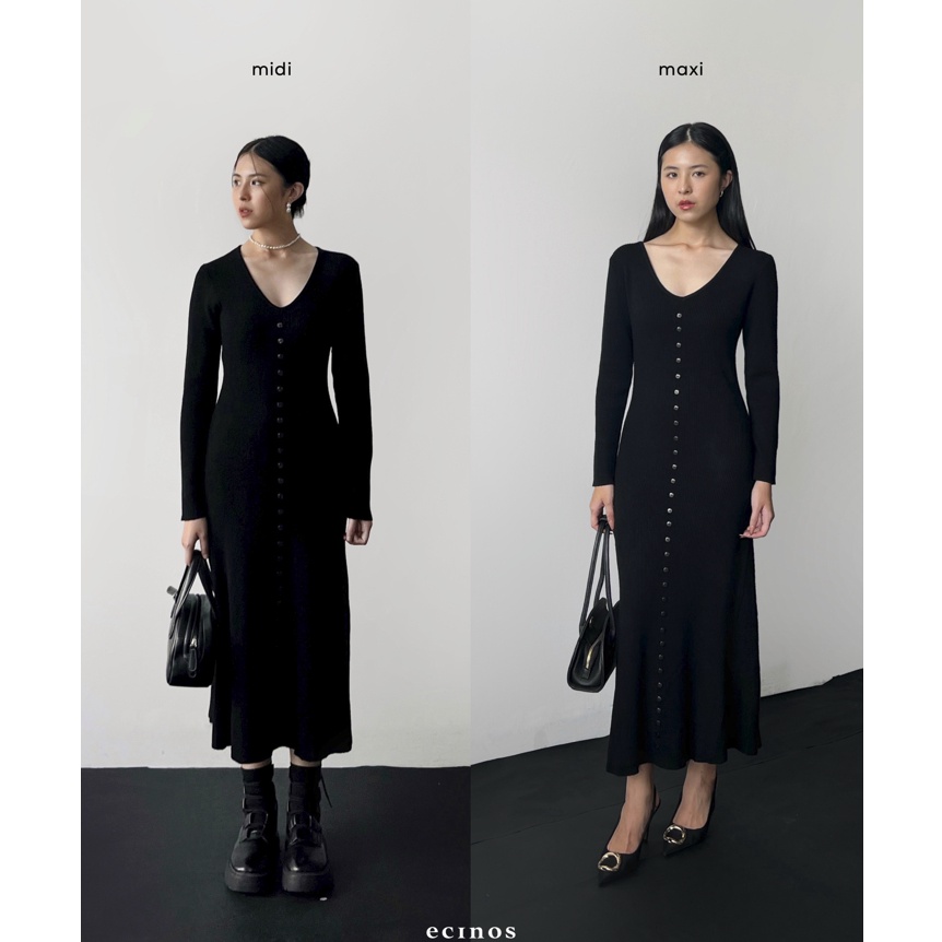 KODE N54Y ECINOS  Natasha Knitted Dress