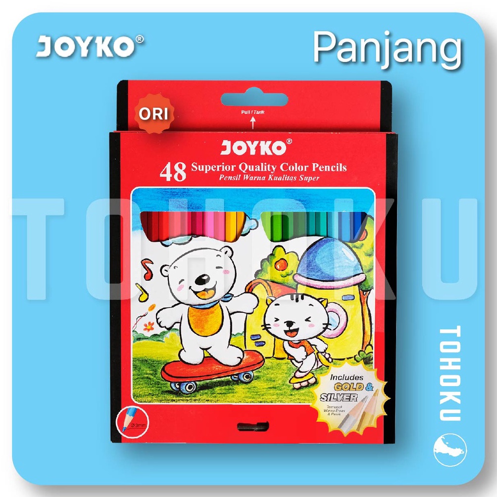 

KODE G36E Joyko 48 Classic Color Pencils CP48PB