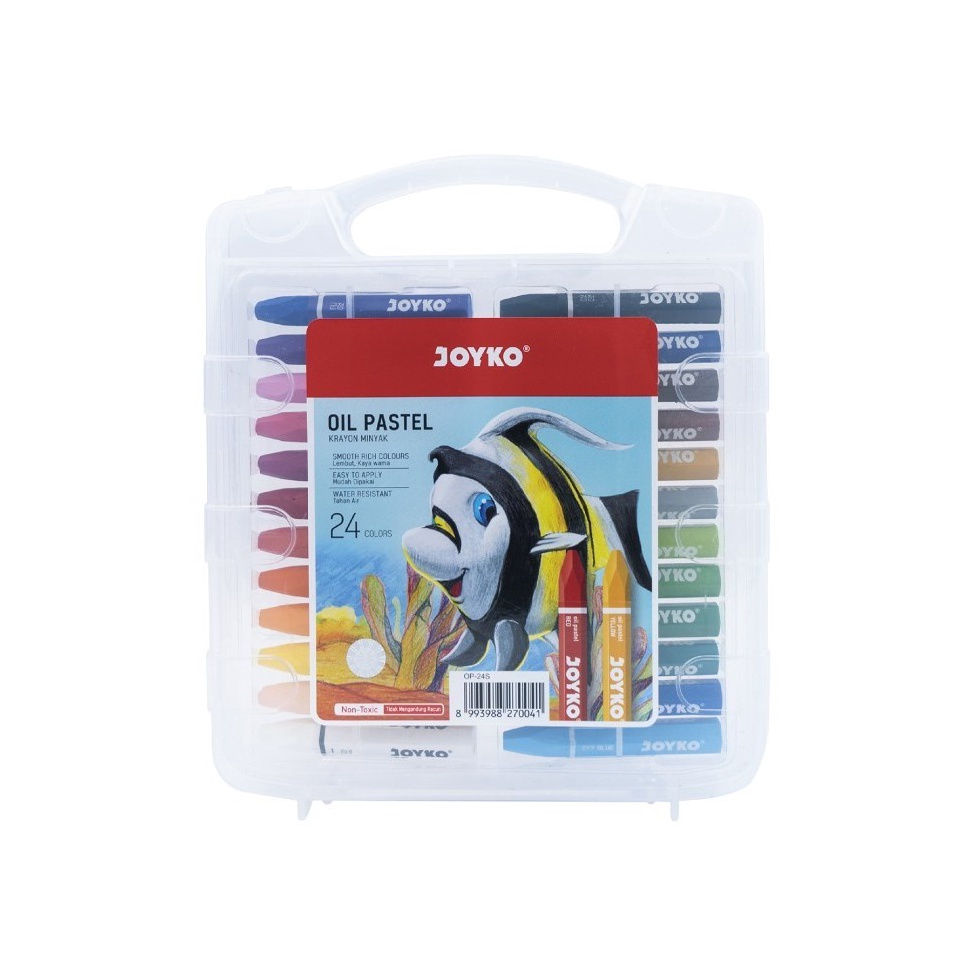 

KODE V33E Crayon Krayon Oil Pastel Joyko 24 Warna MURAH
