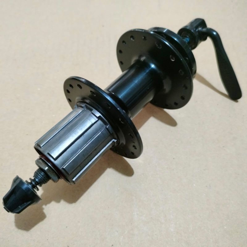 Freehub slup 32hole discbrake six bolt untuk 7/8/9 speed bos roda belakang sepeda type sprocket 8/9 