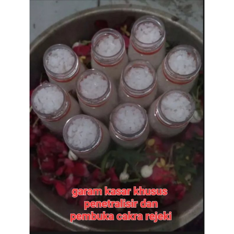 

garam krosok khusus penetral dn kerejeki*n