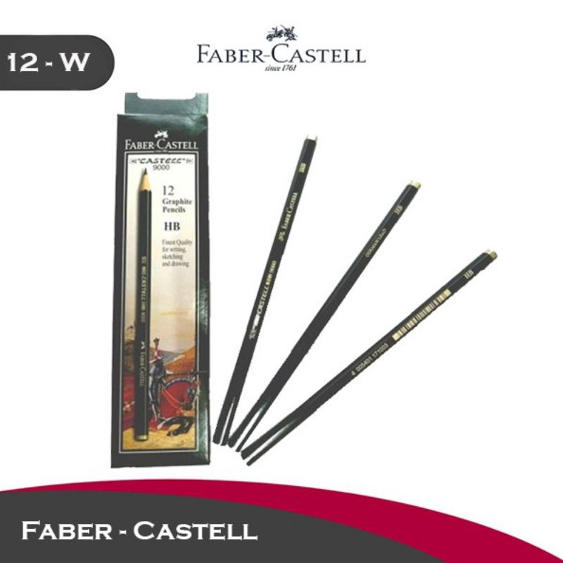 

KODE O95C Pencil Pensil Faber Castell 2B 12pcs
