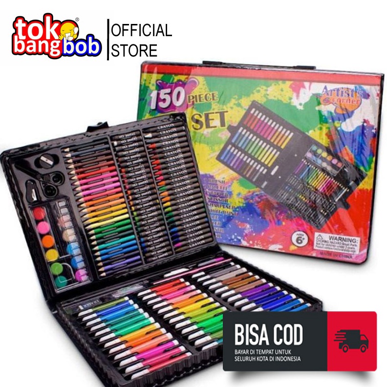 

KODE J62W CRAYON 15 Crayon Pensil Warna Art Set Pensil Warna Crayon