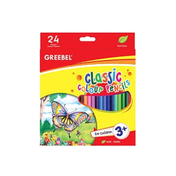 

KODE S19U SET Pensil Warna Pencil Color 24 Warna Greebel MURAH