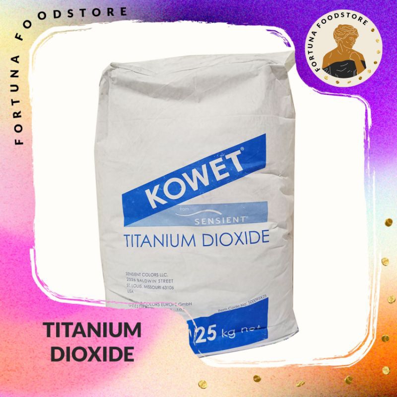 

Titanium Dioxide Food Grade Titanium Dioksida 250gr 1kg