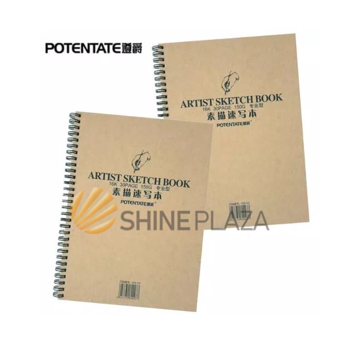 

KODE B37K Potentate Artist Sketch Book 26 mm x 19 mm 15gsm Spiral