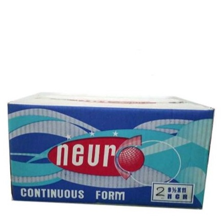 

KODE E93F Kertas Komputer Continuous Form Neuro 95 x 11 2 Ply Utuh atau Dibagi 2